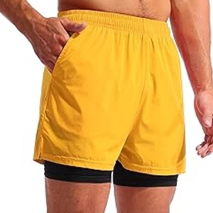 Short de fitness de haute qualité pour hommes avec poches short de fitness respirant et à séchage rapide - Product Image 2