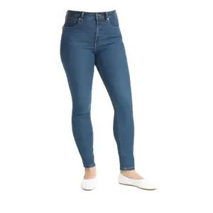 Jeans ODM OEM personnalisés taille haute super skinny style baggy déchiré pour femmes nouvel état denim à la mode pour l'été hiver - Product Image 3