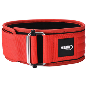 เข็มขัดยกน้ำหนักไนลอนไนลอนสำหรับใช้ในยิมเข็มขัดยกน้ำหนักแบบล็อกด้วยตนเองสำหรับใช้ในโรงยิมออกแบบโลโก้ได้ตามต้องการ - Product Image 4