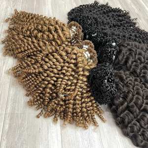 Wholesale 100% Vietnamese raw hair vendor steam <b>curly</b> human hair extensions raw hair <b>bundles</b> double drawn - Product Image 5