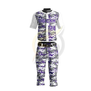 Uniforme de Béisbol Personalizado Más Vendido, Uniforme Deportivo Transpirable, Jersey Deportivo, Uniforme de Equipo - Product Image 4