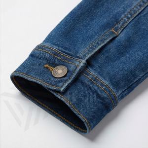 Veste en jean personnalisée pour femme, broderie intégrale, respirante, motif uni, saison automne, mode élégante, manteau de haute qualité - Product Image 6