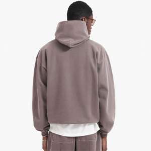 IOTA SPORTS, jersey de alta calidad, sudaderas con capucha de lana, logotipo personalizado, ropa de calle serigrafiada, sudaderas con capucha y sudaderas de lana para hombre Boxy Fit - Product Image 4