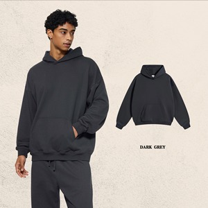 2025 fabricant hommes tissage inversé à capuche contraste coton polaire blanc fermeture éclair point personnalisé sweat à capuche réversible - Product Image 5