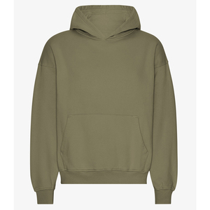 เสื้อฮู้ดผ้าฝ้าย100% สำหรับผู้ชาย, เสื้อฮู้ดแบบสวมหัวขนาดใหญ่พิเศษ500gsm เรียบไซส์ใหญ่พิเศษพิมพ์ลายแบบกำหนดเอง - Product Image 2