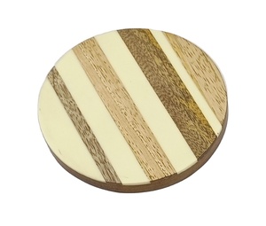 Posavasos de madera personalizados de alta calidad, posavasos de madera oscura, tapetes y almohadillas de madera personalizables gratuitos. - Product Image 1