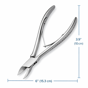 Coupe-cuticules professionnel en acier inoxydable de qualité supérieure avec ressort, outil de manucure et pédicure avec poignée ergonomique - Product Image 5