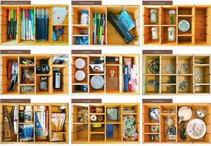 Multikeep Adjustable <b>Tea</b> <b>Box</b> 128 <b>Tea</b> Bag Storage Organizer Mangowood Latching Lid (Blank Lid) - Product Image 3