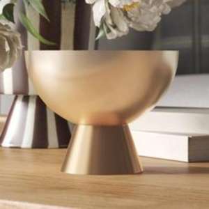 Design intemporel Bol de service en laiton écologique pour la cuisine et la salle à manger Mélange élégant fonctionnel de fonctionnalités décoratives - Product Image 5