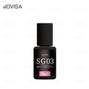 Colle adhésive pour extensions de cils sans alcool certifiée MSDS JOVISA offre une tenue de 7 à 8 semaines - Product Image 4