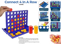 Настольная игра Connect Four Mini: Портативная развивающая игра для 2 игроков, семейное развлечение, мини/большой размер, для детей, путешествий, домашних игр