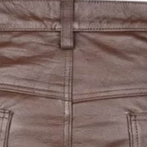 Made Pakistan Men Casual Leather <b>Shorts</b> Mid Solid Pattern Breathable <b>Waterproof</b> Elastic Low Price Plain Dyed OEM Service - Product Image 6