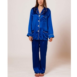 Ropa de dormir holgada para el hogar, conjunto de 2 uds de talla grande Unisex, pijama de poliéster/algodón, ropa de descanso transpirable de manga larga para hombre - Product Image 4