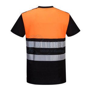 Nuevo diseño Camisetas de seguridad de la mejor calidad Logotipo personalizado Impermeable LED Flash Clase 1 Uso cómodo Venta al por mayor para la venta en línea - Product Image 3