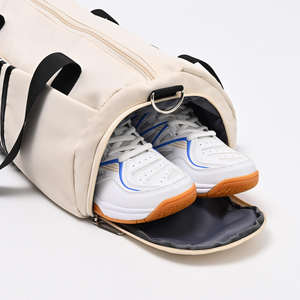 Sac de voyage décontracté pour l'extérieur, grande capacité, Oxford, multifonctionnel, portable, sac à cosmétiques, fermeture éclair, tendance, pour les courts séjours - Product Image 3