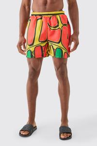 <b>Men's</b> Summer Beach Swim Shorts Plus Size Printed Waterproof Swim <b>Trunks</b> Eco-Friendly Solid Pattern Swimming Beach Shorts <b>for</b> <b>Men</b> - Product Image 3