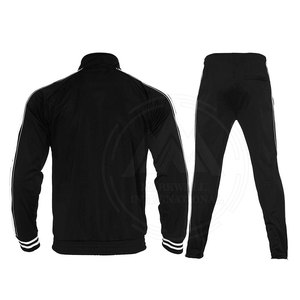 Conjunto de ropa de entrenamiento y trote para hombre, traje de gimnasio informal con cremallera, traje de pista hecho a medida de alta calidad - Product Image 2