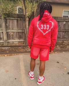 Sweats à capuche personnalisés lourds pour hommes haute qualité fermeture éclair broderie vintage DTG à capuche style boxy motif d'impression unique - Product Image 5