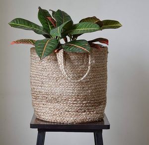 Jardinière en coton naturel pour décoration et rangement de jouets - Product Image 6
