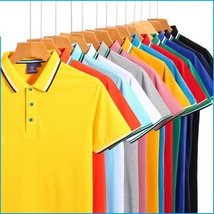 Polo en coton Dry-Fit personnalisé avec logo, fabriqué en toile unie respirante et teinte, pour la vente en gros. - Product Image 2