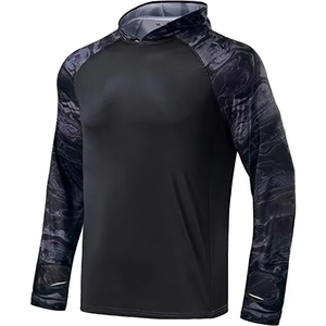 Chemise de pêche performante de haute qualité en polyester à séchage rapide respirant personnalisée pour les pêcheurs actifs - Product Image 1