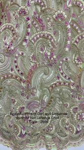 Filet d'usure de mariage avec multi-fils Lehenga Choli Fabricant et fournisseur de Surat au dernier taux - Product Image 6