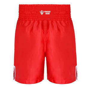 กางเกงขาสั้นชกมวยกางเกงขาสั้นน้ำหนักเบาสวมใส่สบายน้ำหนักเบาออกแบบโลโก้ได้ตามต้องการ - Product Image 1