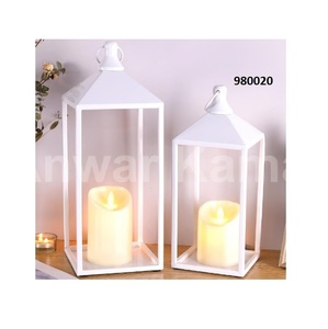 Estilo moderno al por mayor, precios más baratos, linterna de metal decorativa de color púrpura - Product Image 6