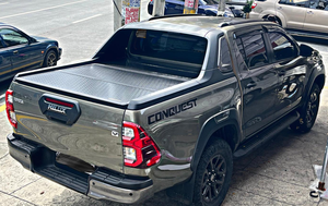 Cubierta Rígida Tri-Plegable de Aluminio para <span class=keywords><strong>Camioneta</strong></span> Toyota Hilux, Directo de Fábrica, Tres Pliegues para Tacoma Tundra, Cubierta Enrollable - Product Image 2