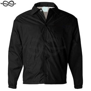 Custom Name Embroidered Adult Unisex Stand Collar Coach's <b>Jacket</b> Personalized Lightweight Water-Resistant Windbreaker - Product Image 4