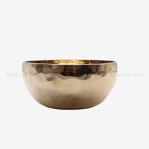 Lot de 3 bols chantants en laiton faits à la main 12x5 10x6 9x5 1.22 kg en vrac en gros pour la guérison et la méditation par le son des chakras - Product Image 2