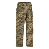 Pantalon de terrain homme toutes saisons P1G en nylon respirant, tissu extensible durable, design multi-poches 'VENTUS'-CAMO, détecteur d'aiguilles