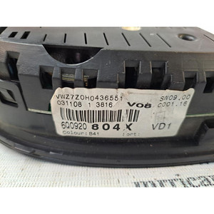 PANEL DE TACÓGRAFO VOLKSWAGEN Polo 4ª Serie 6Q0920804X (01>09) - Product Image 6