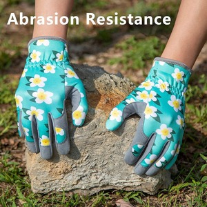 Color claro Buena calidad Mejor producto flexible Diseño único Protección de manos Guantes de jardinería - Product Image 3