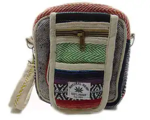 Promotional Passport wallet & Luggage tag Travel Gift Set hemp cotton fabric Passport Holder Cover