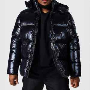 Veste matelassée brillante Veste d'hiver Meilleure vente Fabricant Manches longues Bonne qualité Veste matelassée unisexe authentique pour hommes - Product Image 1