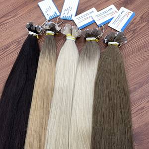 Vietnam Usine En Gros Double Dessiné Cuticule Aligné Vierge Cheveux Bande Dans Les Extensions De Cheveux Humains Ombre Couleur - Product Image 3