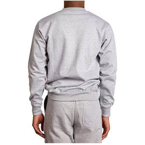 Dropshipping Logo personnalisé Hiver 202 Survêtement de sport 5 hommes Survêtement décontracté Survêtements hommes de grande taille Ensemble 2 pièces - Product Image 4