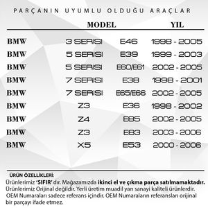 Kit de sistema de motor de ajuste de doble Vanos para BMW E46 E39 E36 E53 M52TU M56 M54 fabricado en Turquía código de producto MTR2309 - Product Image 2