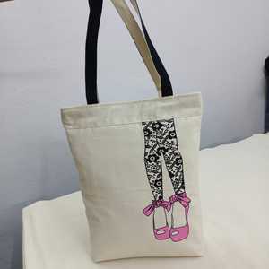 Sac fourre-tout en toile imprimé personnalisé de haute qualité pour femmes grande capacité plusieurs poches Collection d'été OEM de haute qualité - Product Image 2