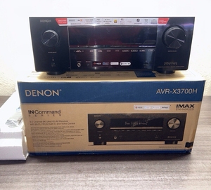 Receptor A-V AVR-X3700H de Alta Calidad, Nuevo, 9.2 Canales, 105W, 8K, con HEOS Integrado y Control por Voz D521, Gran Venta - Product Image 1
