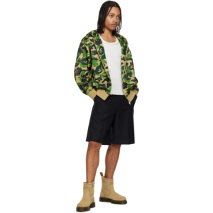 Sudadera con capucha y cremallera completa personalizada, extragrande, de algodón 100% de alto gramaje, forro polar, para invierno, lisa, casual, bordada, teñida. - Product Image 2