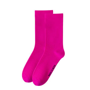 ถุงเท้ากีฬาแบบสวมคอกลม คุณภาพสูง สำหรับฤดูใบไม้ร่วง ผลิตจากผ้าสแปนเด็กซ์/โพลีเอสเตอร์/คอตตอน ผ่านกระบวนการป้องกันการเกิดขุย  แบบลำลอง  รับผลิตตามแบบ  สำหรับปั่นจักรยาน  เป็นมิตรกับสิ่งแวดล้อม - Product Image 4