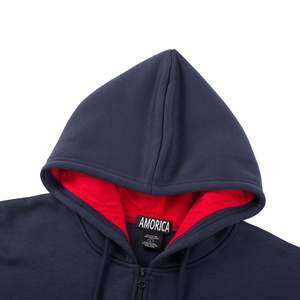 Survêtement athlétique pour hommes avec jogging à taille élastique en polyester à séchage rapide et veste zippée intégrale, idéal pour les salles de sport, les équipes, les clubs - Product Image 4