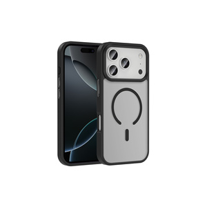 Luxury Anti-Fingerprint Matte Magnetic for Magsafe Case for iPhone 14 Plus and 17 Pro Max Shockproof Silicone ATA Sio Back Cover - Product Image 1