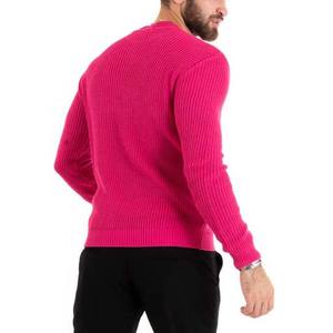 Suéter Personalizado con Logotipo OEM ODM Ronpex International para Hombre, de Algodón/Lana, Antiarrugas, Jacquard con Letras, Cuello Redondo, Holgado, para Invierno - Product Image 6