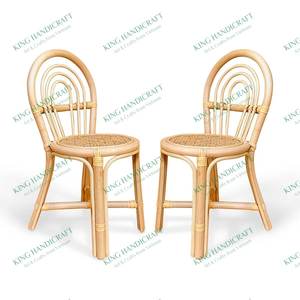 Silla de ratán natural para niños 100% hecha a mano con materiales ecológicos para cocina, dormitorio, bebés y niños en Vietnam, venta al por mayor - Product Image 4