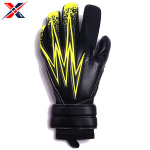 2025 guantes de portero de alta calidad Material de cuero puntada a máquina para adultos y niños Unisex Tasa de venta al por mayor entrenamiento profesional - Product Image 5