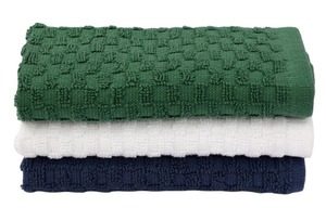 Wholesale Disposable Kitchen <b>Waffle</b> Towels Striped Compressed for Kitchen Dishes Cleaning Drying Custom Towel - Product Image 2