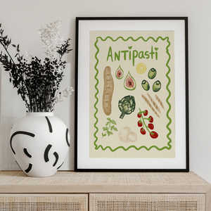 Toile à motifs de nature morte pour antipasti, accessoire de cuisine élégant et de qualité supérieure - Product Image 4